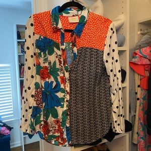 Anthropologie Maeve button down